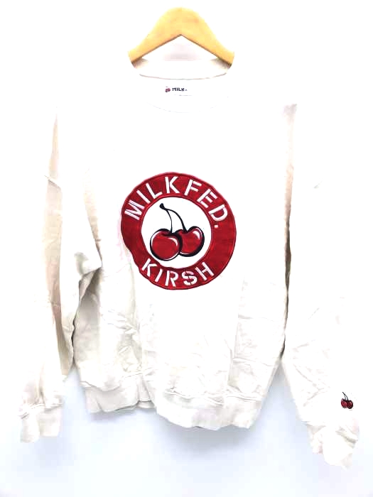 MILKFED.（ミルクフェド） CIRCLE LOGO SWEAT メンズ トップス