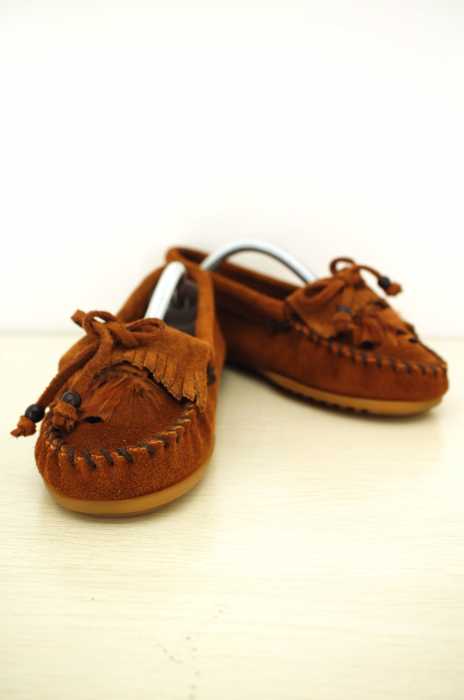 Minnetonka (ミネトンカ) フェザーキルティモックモカシンシューズ レディース シューズ