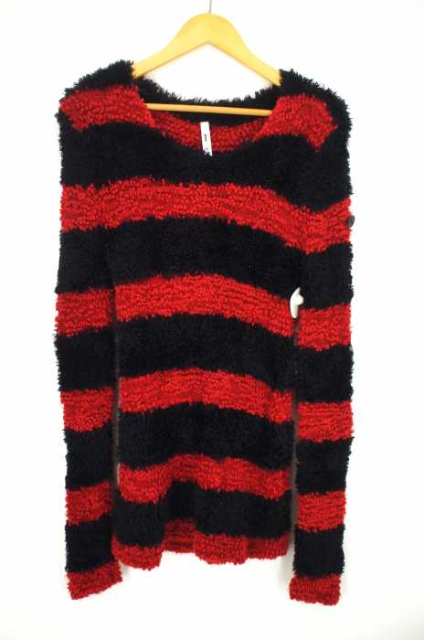 glamb（グラム） Connet border knit メンズ トップス