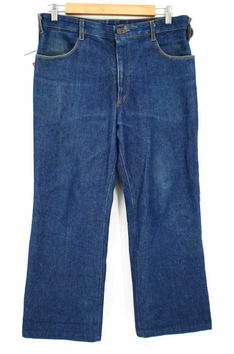 USED古着  （ユーズドフルギ） VINTAGE ピンロック 片爪ジッパー 月桂樹 メンズ パンツ