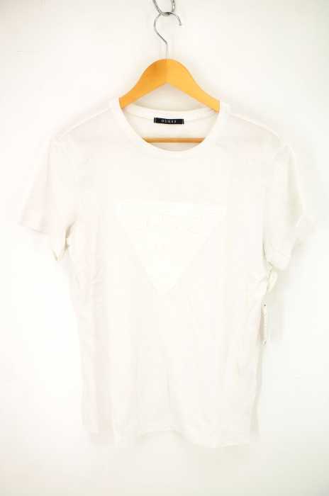 GUESS（ゲス） エンボス ロゴTシャツ レディース トップス