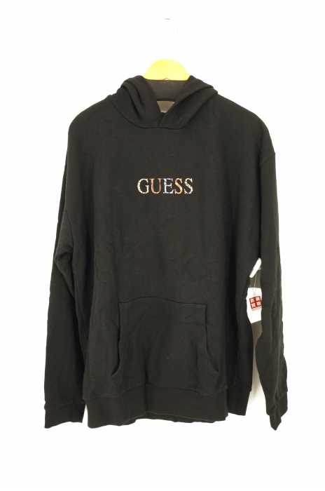 GUESS（ゲス） ロゴプリント プルオーバーパーカー レディース トップス