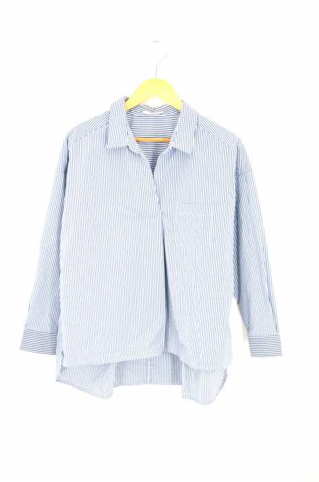 BAYFLOW （ベイフロー） ストライプ柄 スキッパーシャツ レディース トップス