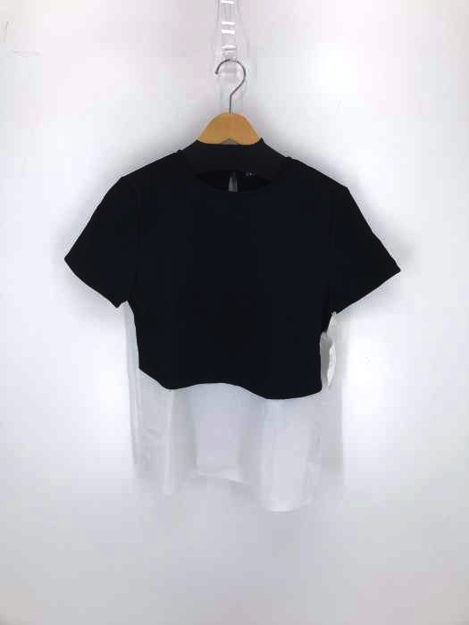 ZARA（ザラ） プリーツ切替 Tシャツ レディース トップス