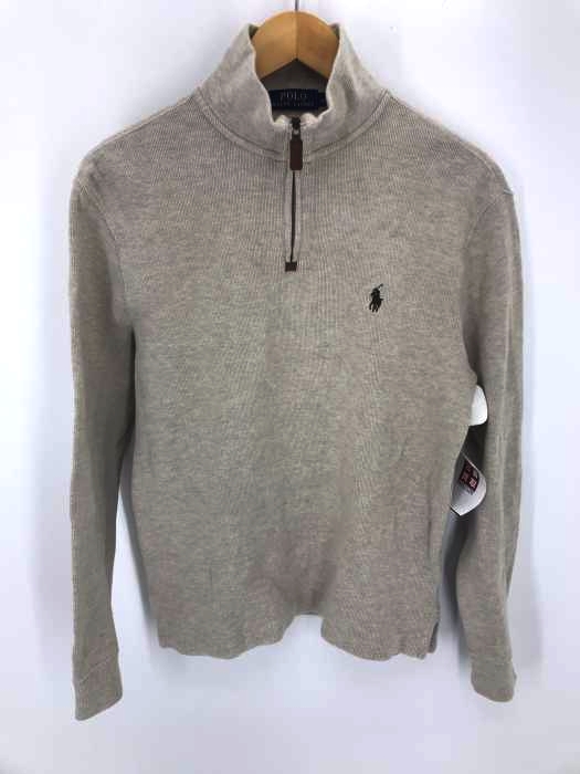 POLO RALPH LAUREN（ポロラルフローレン） ブランドロゴ刺繍入りハーフジッププルオーバースウェット レディース トップス