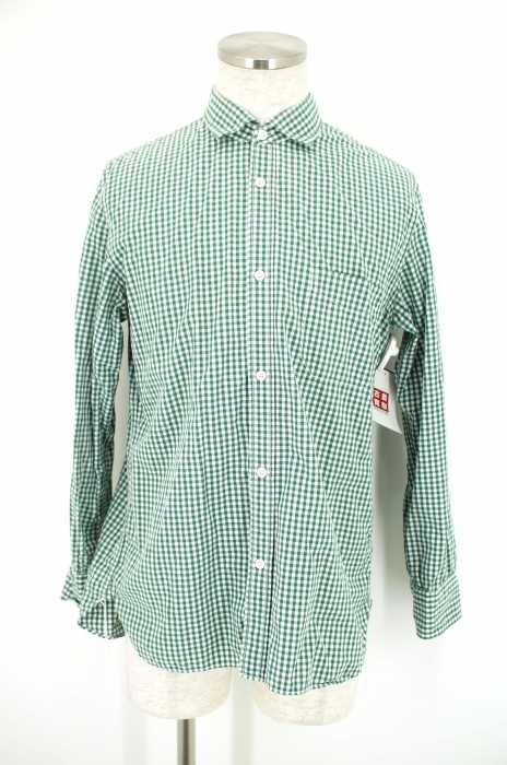 COMME des GARCONS HOMME （コムデギャルソンオム） AD2012ギンガムチェック柄ボタンシャツ メンズ トップス
