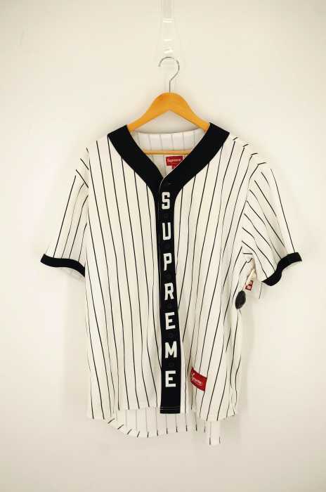 Supreme （シュプリーム） VERTICAL LOGO BASEBALL JERSEY メンズ トップス