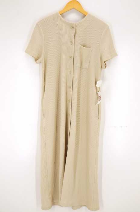 Merlot Ikyu メルロー 前開きサーマルワンピース レディース ワンピース ブランド古着買取販売バズストア