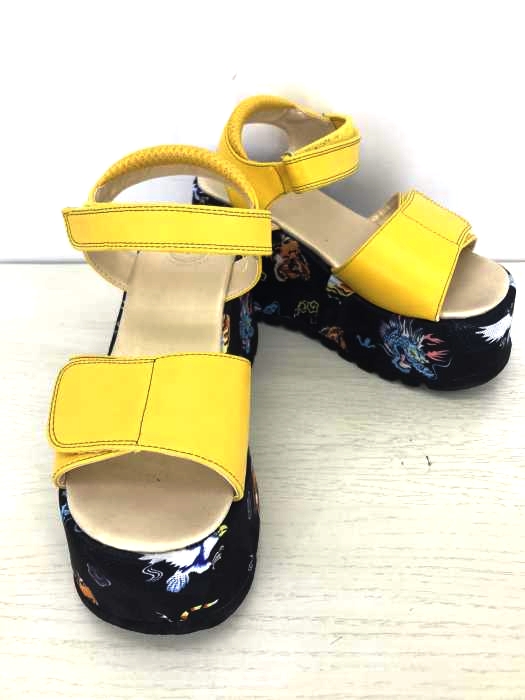 YOSUKE（ヨースケ） 和柄 虎 トラ 厚底サンダル レディース シューズ