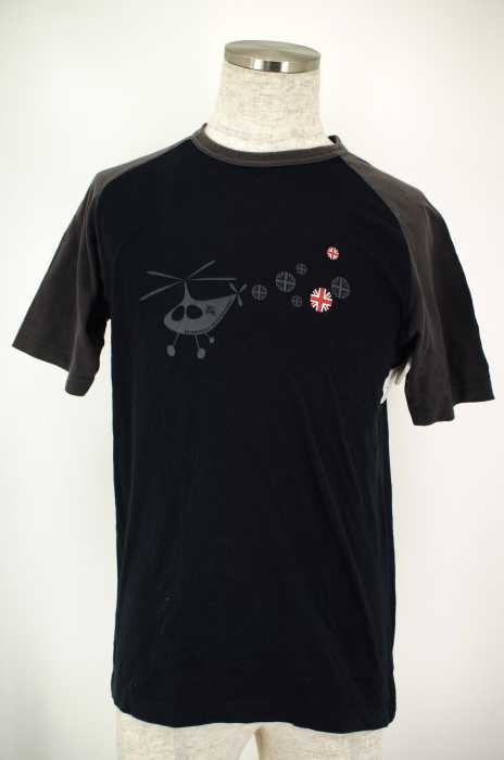 BURBERRY BLACK LABEL (バーバリーブラックレーベル) プリントTシャツ メンズ トップス