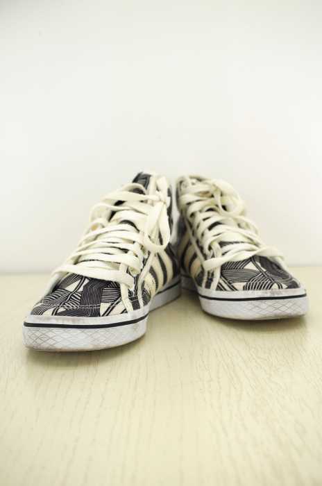 adidas （アディダス） adiHONEY MID W 総柄ハイカットスニーカー レディース シューズ