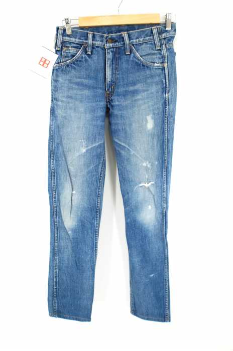 Levi's （リーバイス） 606 オレンジタブ 復刻 ダメージ加工 レディース パンツ