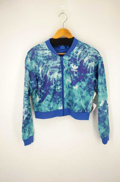 adidas Originals (アディダスオリジナルス) OE CROP TRACKTOP 海洋要素トラックジャケット レディース アウター