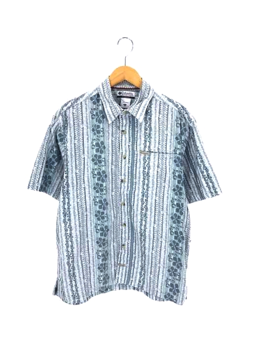 Columbia（コロンビア） 総柄 半袖シャツ メンズ トップス