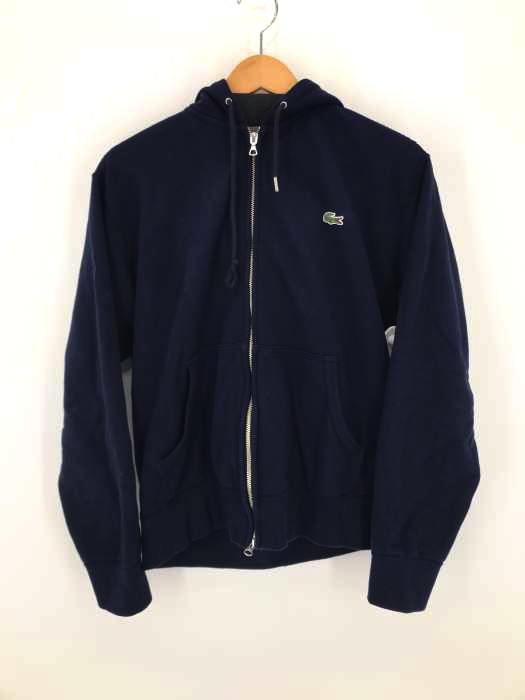 LACOSTE(ラコステ) ブランドロゴ入りジップアップパーカー メンズ トップス