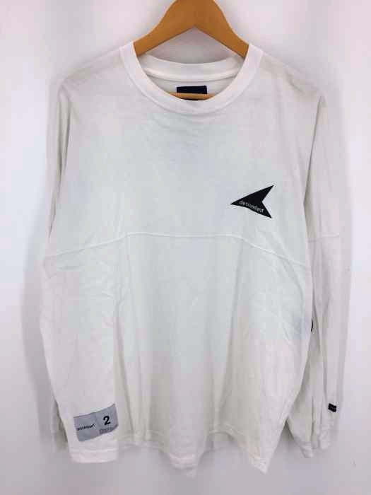 DESCENDANT（ディセンダント） プリントクルーネックロングスリーブTシャツ メンズ トップス
