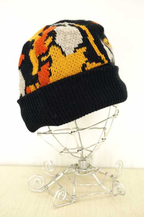 AlexanderLeeChang （アレキサンダーリーチャン） BDL camo knit beanie メンズ 帽子
