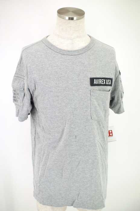AVIREX （アヴィレックス） FATIGUE TEE CREW-NECK メンズ トップス