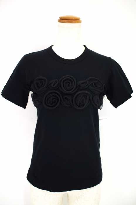 BLACK COMME des GARCONS （ブラックコムデギャルソン） AD2008 フラワーモチーフ レディース トップス