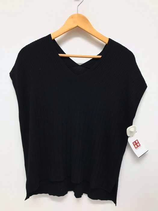 PLST(プラステ) ハイツイストレーヨンナイロンVネックニット レディース トップス