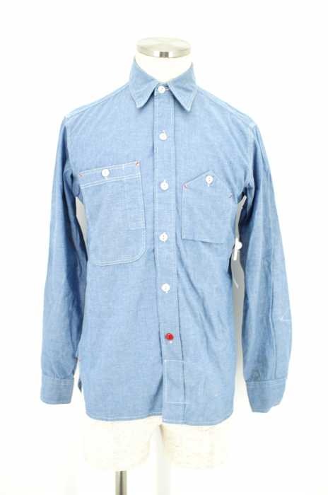 Engineered Garments （エンジニアードガーメンツ） ガチャポケシャンブレーボタンシャツ メンズ トップス