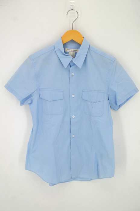 COMME des GARCONS COMME des GARCONS(コムデギャルソンコムデギャルソン) フランス製 半袖ワークシャツ レディース トップス