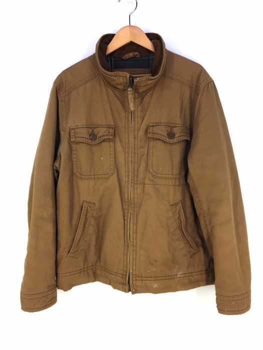 AMERICAN EAGLE OUTFITTERS （アメリカンイーグルアウトフィッターズ） 襟コーデュロイ ジップアップジャケット メンズ アウター