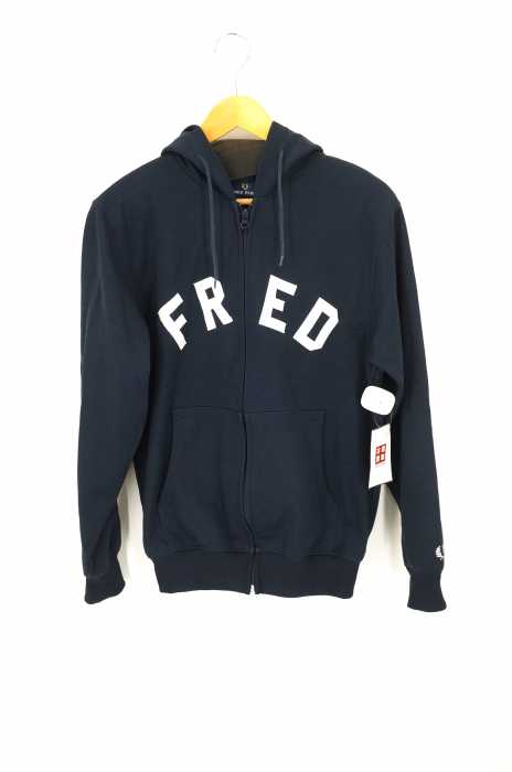FRED PERRY （フレッドペリー） ロゴ入り ジップアップパーカー メンズ トップス