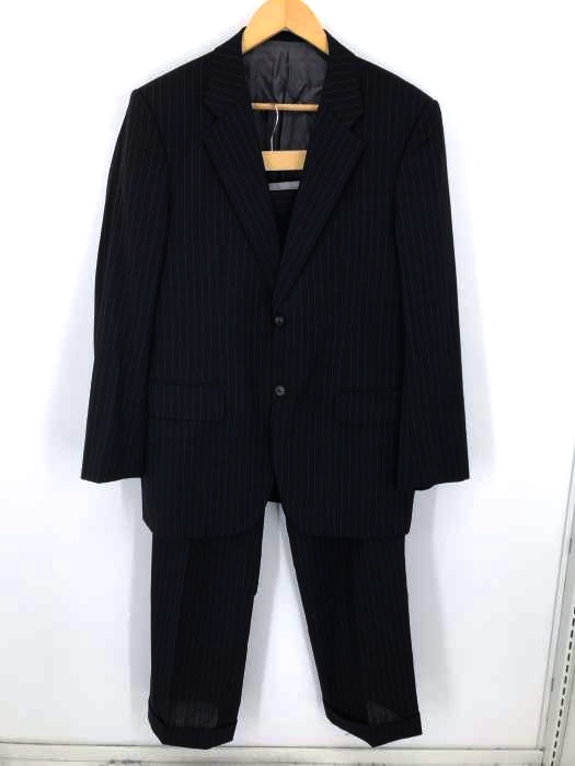 allegri（アレグリ） ストライプ 2Bテーラードジャケット スラックスパンツ セットアップ メンズ セットアップ