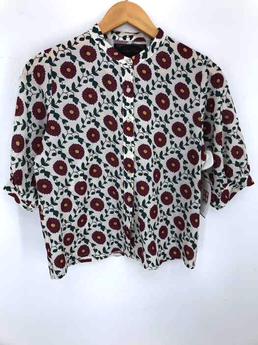 Libby&Rose（リビーアンドローズ） 花柄バンドカラーシャツブラウス レディース トップス