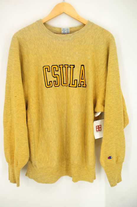 Champion （チャンピオン） REVERSE WEAVE リバースウィーブ 後染め CSULA トリコ刺繍タグ メンズ トップス
