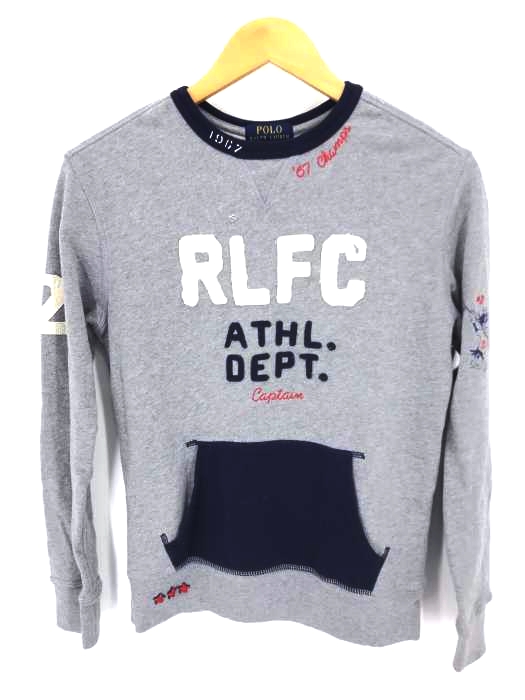 POLO RALPH LAUREN（ポロラルフローレン） コットン グラフィック スウェットシャツ レディース トップス