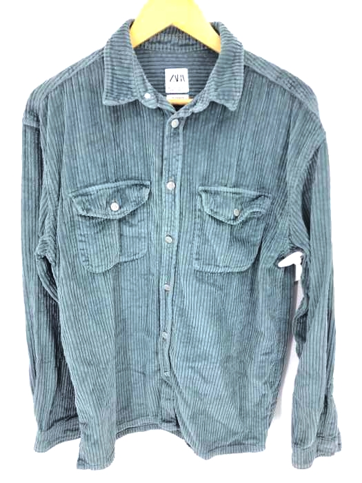 Zara ザラ コーデュロイシャツ メンズ トップス ブランド古着買取販売バズストア