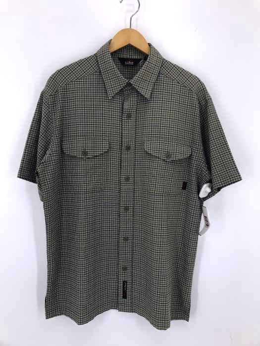 L.L.Bean（エルエルビーン） 半袖 シアサッカーシャツ メンズ トップス