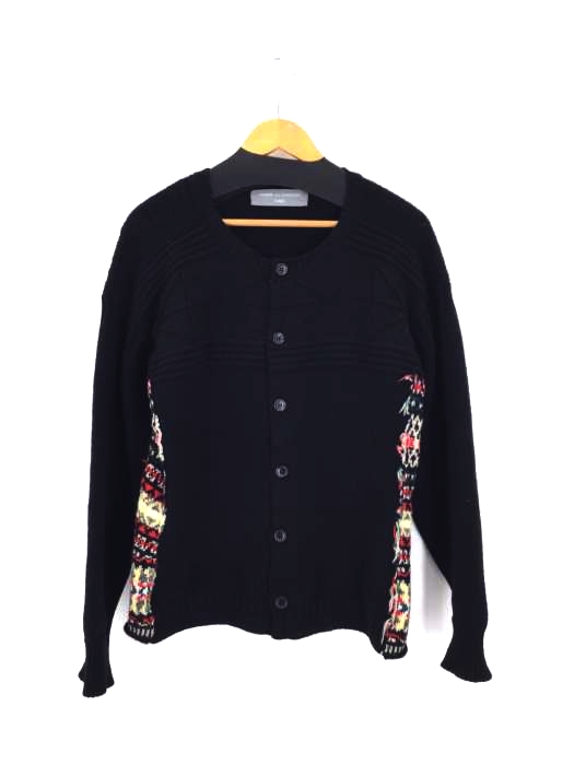 comme des garcons homme ウール切替カーディガン
