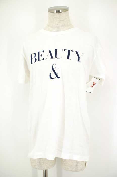 BEAUTY & YOUTH UNITED ARROWS （ビューティーアンドユースユナイテッドアローズ） A SOUVENIR ロゴプリント入りTシャツ メンズ トップス