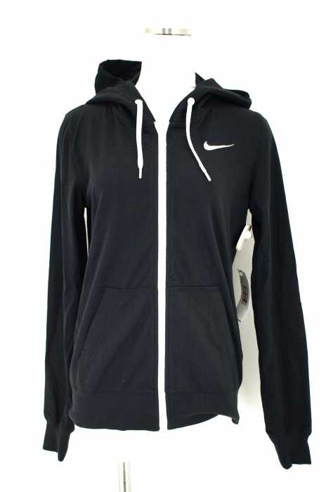 NIKE （ナイキ） ワンポイント刺繍入りジップアップパーカー レディース トップス