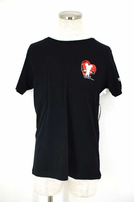 glamb × JAM HOME MADE × Disney (グラム ジャムホームメイド ディズニー) ハートキャラクタープリントTシャツ メンズ トップス