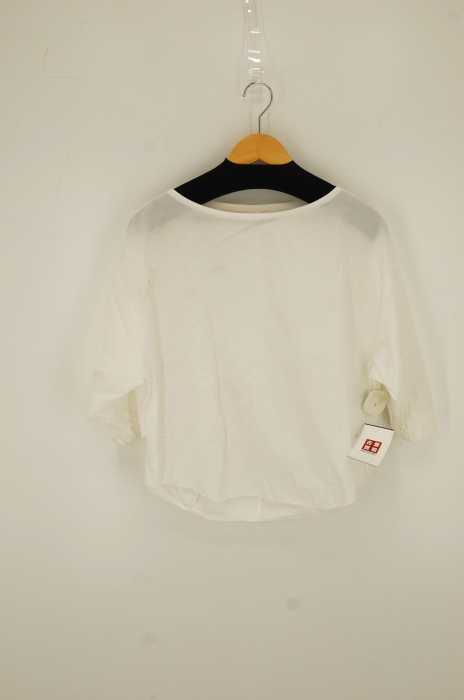 BEAUTY & YOUTH UNITED ARROWS  （ビューティーアンドユースユナイテッドアローズ） バックドレープボートネック7分袖ブラウス レディース トップス