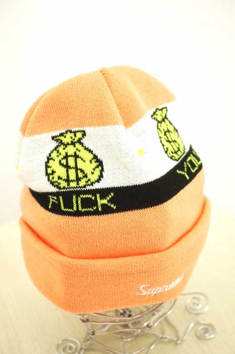 Supreme（シュプリーム） PAY ME BEANIE ニットキャップ メンズ 帽子