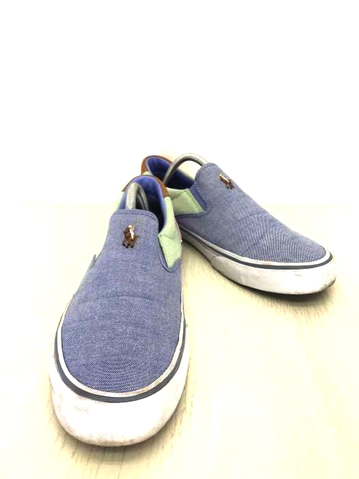 RALPH LAUREN（ラルフローレン） 刺繍入り スリッポン メンズ シューズ