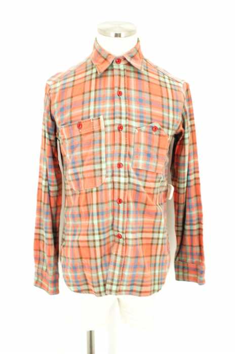 Engineered Garments （エンジニアードガーメンツ） チェック柄ガチャポケボタンシャツ メンズ トップス