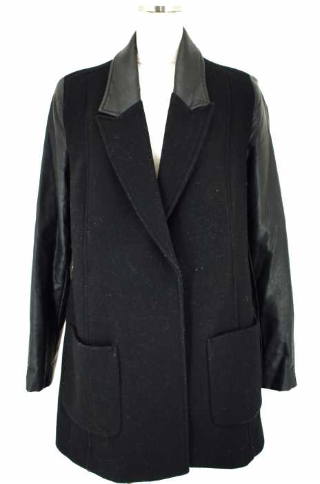 ZARA TRF (ザラティーアールエフ) 切替ウール2Bジャケット レディース アウター
