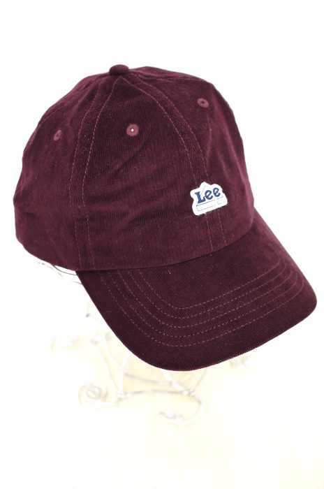Lee （リー） コーデュロイ エンブレムキャップ レディース 帽子