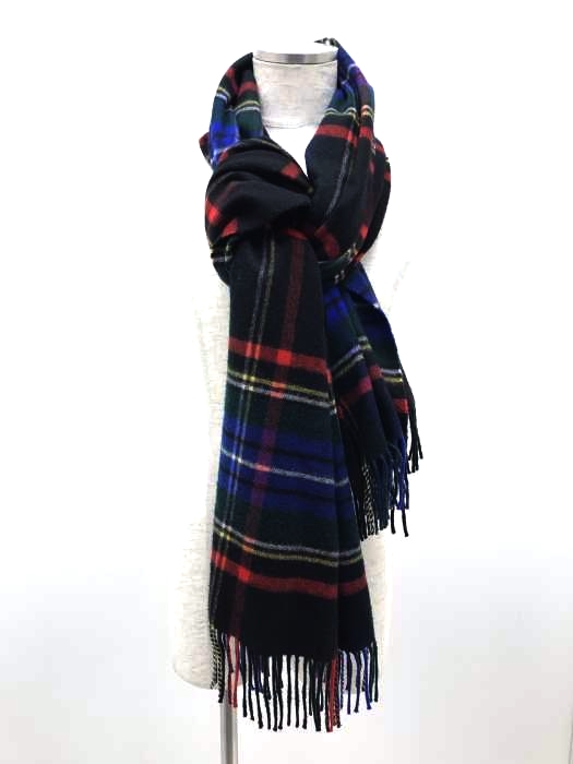 johnstons of elgin(ジョンストンズオブエルガン) カシミヤ タータンチェック マフラー レディース ファッション雑貨