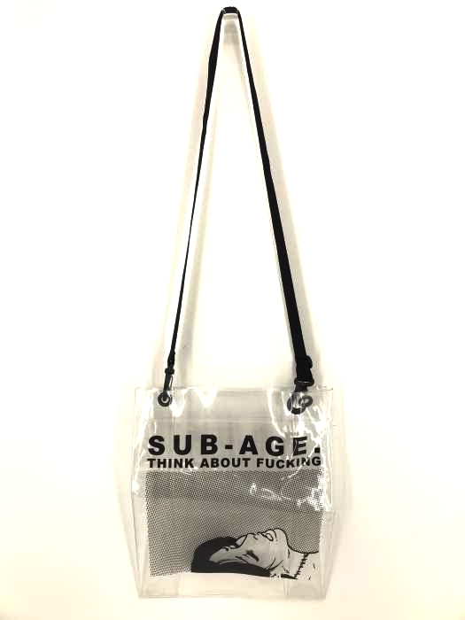 SUB-AGE.（サベージ） 別注 PVC SHOULDER BAG メンズ バッグ