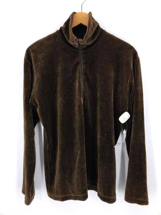 A.P.C.（アーペーセー） ベロア ハーフジップ メンズ トップス