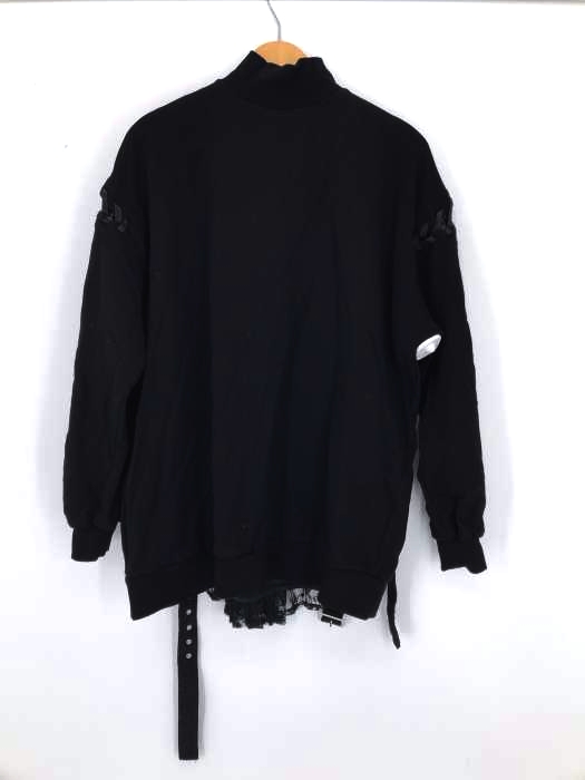 BUBBLES（バブルス） バックレース切替 ベルテッドハイネックスウェット レディース トップス