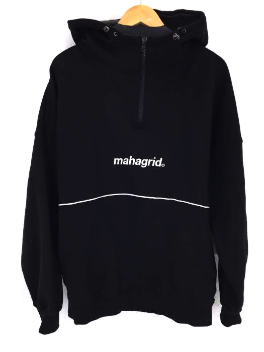 mahagrid(マハグリッド) HALF ZIP HOODIE メンズ トップス