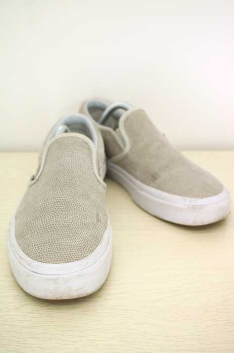 VANS (バンズ) 総柄スリッポンシューズ レディース シューズ
